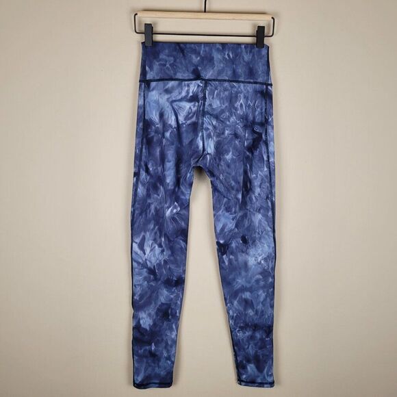 Gymshark Elevate Leggings Lakeside Blue Spray Dye Ankle Blue Size M - Picture 5 of 10